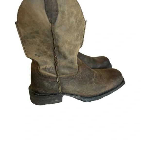 Ariat Rambler Brown Square Toe Cowboy Boots | Men’s 7D | Style 10002317 (35829) - Picture 2 of 6